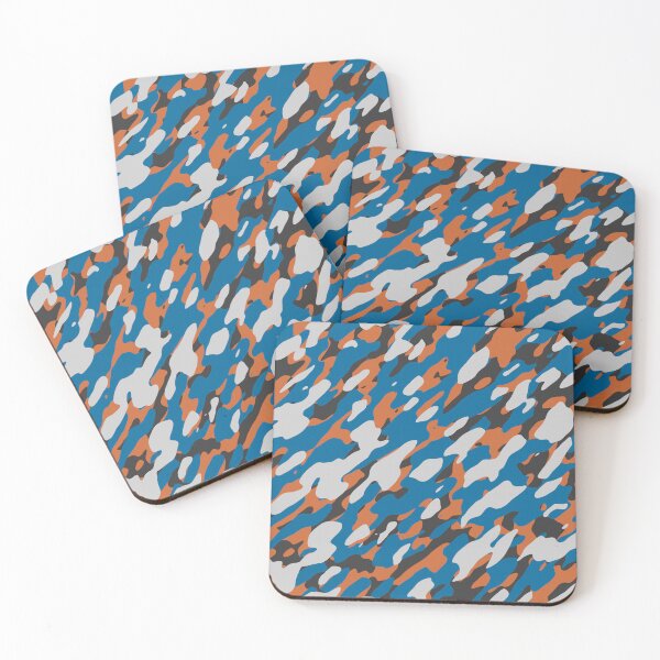 Item preview, Chocolate Blue Camouflage  designed and sold by Tshirtstory.