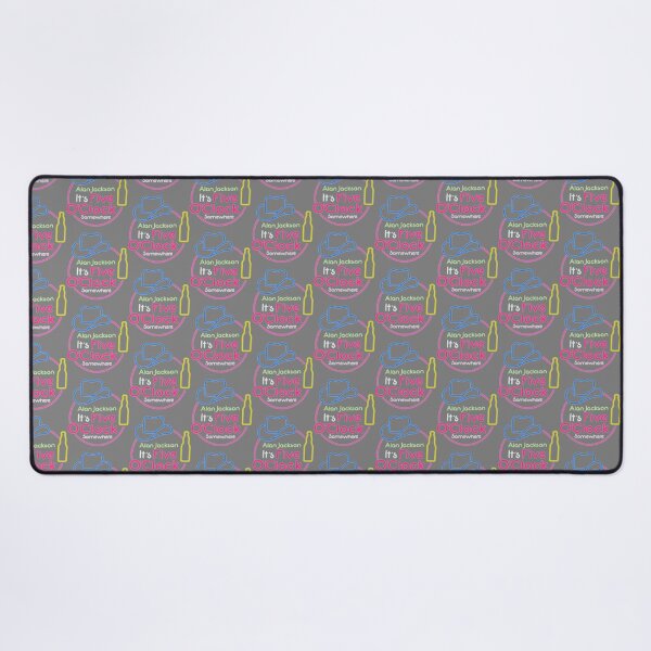 Item preview, Alan Jackson Its Five oclock Somwhere Neon   designed and sold by MarCheshier.