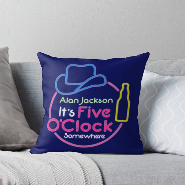Item preview, Alan Jackson Its Five oclock Somwhere Neon   designed and sold by MarCheshier.