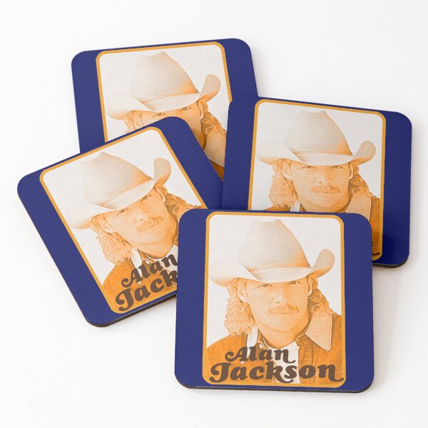 Item preview, Alan Jackson Tribute Retro Country Fan Art      designed and sold by MarCheshier.