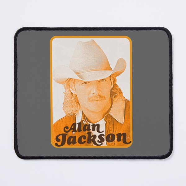 Item preview, Alan Jackson Tribute Retro Country Fan Art designed and sold by MarCheshier.