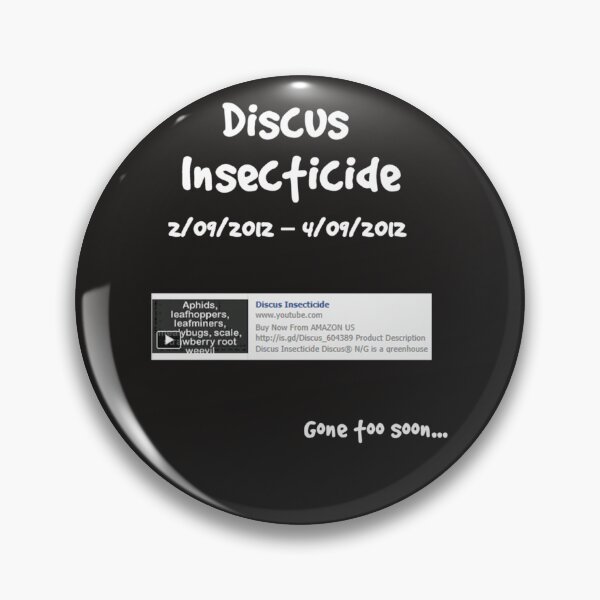 Item preview, Discus Insecticide - Gone Too Soon (T-Shirt) Essential T-Shirt designed and sold by SibylleAnthitsi.