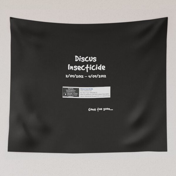 Item preview, Discus Insecticide - Gone Too Soon (T-Shirt) Essential T-Shirt designed and sold by SibylleAnthitsi.