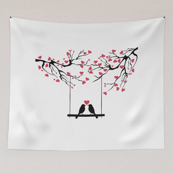 Item preview, Love Bird seat on tree designed and sold by Surendrakumar98.