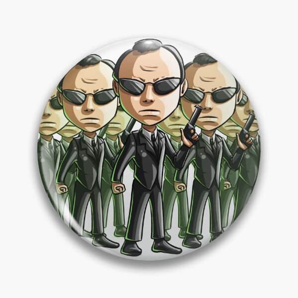 Item preview, Chibi Agent Smith (group) - Matrix designed and sold by aziliart.