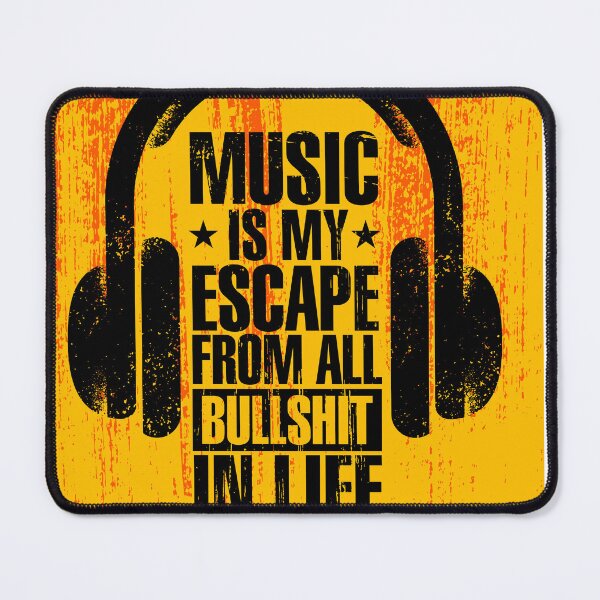 Item preview, Music is my Escape designed and sold by Surendrakumar98.