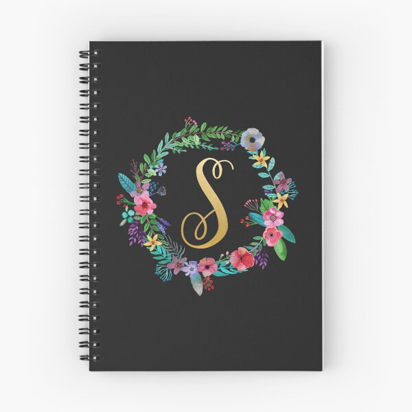 Artikelvorschau, Couronne florale Initiale Monogramm S entworfen und verkauft von KarlWetzel.