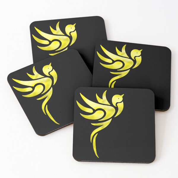 Item preview, golden bird tribal pattern designed and sold by octo-PS.