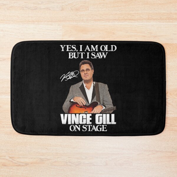 Item preview, Funny Gift Yes I'M Old But I Saw Vince Gill On Stage Classic Fan designed and sold by Magnoliamitchel.
