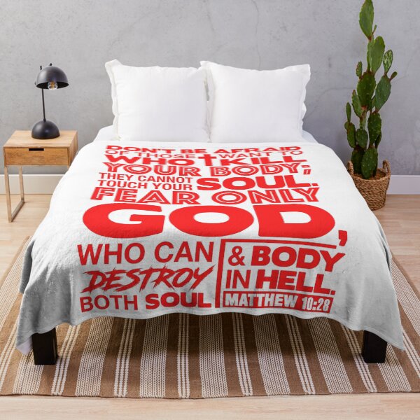 Item preview, Matthew 10:28 Don’t Be Afraid designed and sold by plushism.