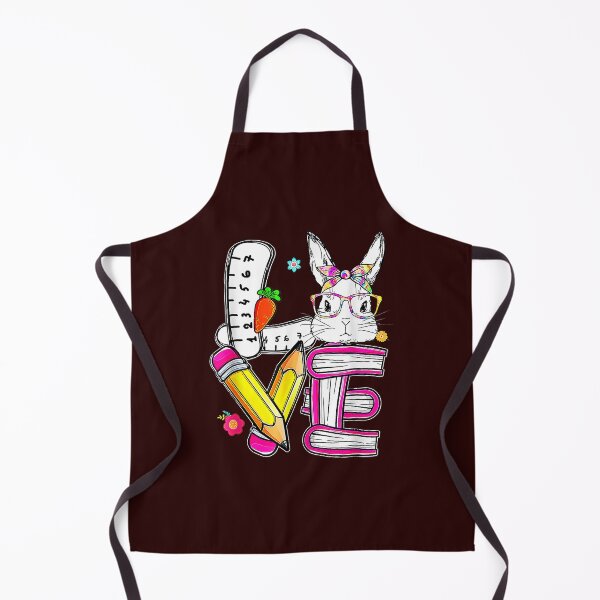 Item preview, Love Easter Teacher Cute Bunny Face Happy Easter T-Shirt designed and sold by divitovttupp.