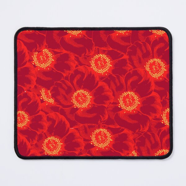 Item preview, Red flowers hand draw pattern designed and sold by Giree07.