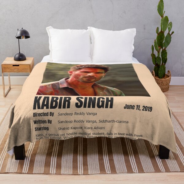 Film bollywoodien Kabir Singh, Kiara Advani, Shahid Kapoor Plaid