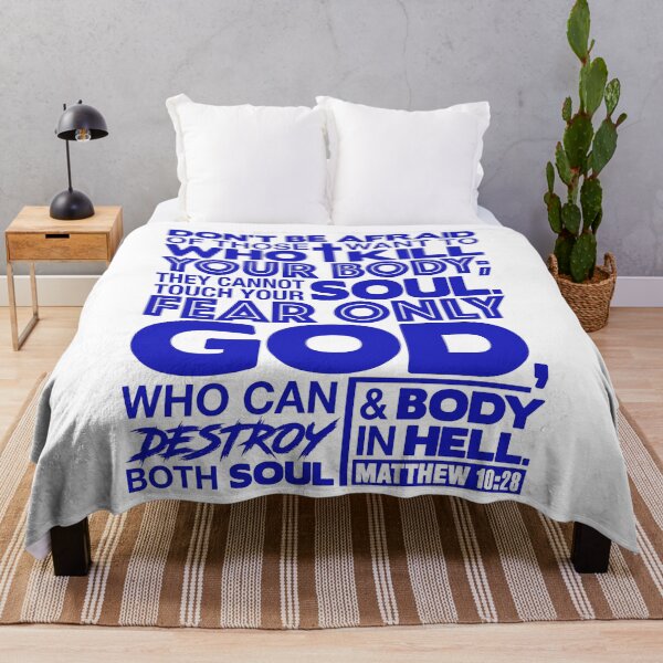 Item preview, Matthew 10:28 Don’t Be Afraid designed and sold by plushism.