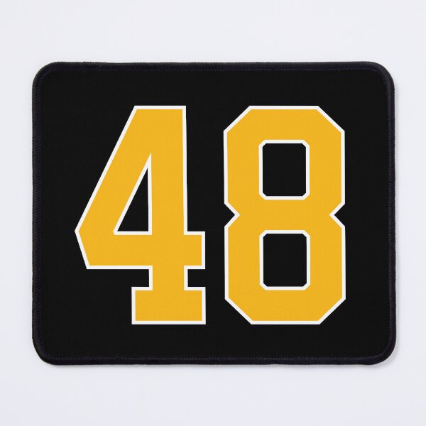 Item preview, Yellow Number 48 lucky sports jersey forty eight designed and sold by HeavyStyle.