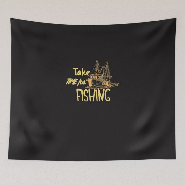 Item preview, Take Time for Fishing Unisex T-Shirt Classic T-Shirt designed and sold by EstherWinkler.