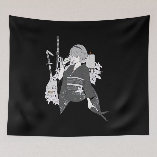 Artikelvorschau, 2B Kimono (Nier;Automaten) entworfen und verkauft von DelbertUnique.