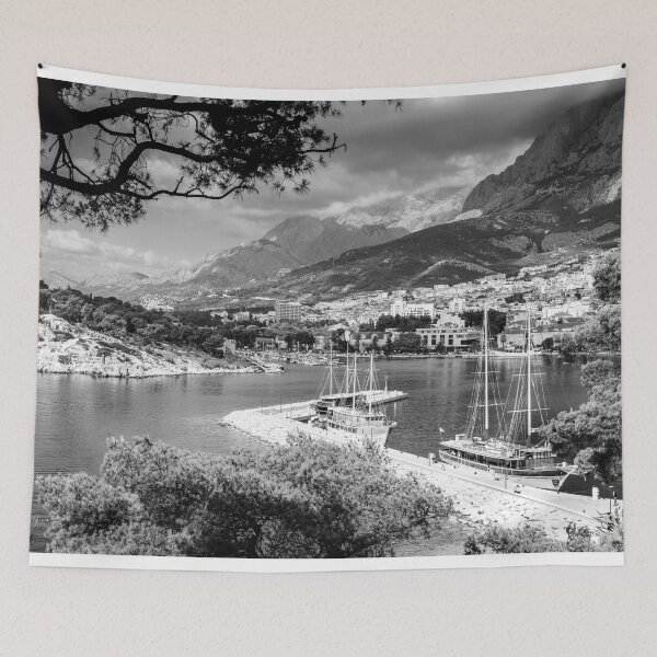 Item preview, Makarska mono vista  designed and sold by hawkie.