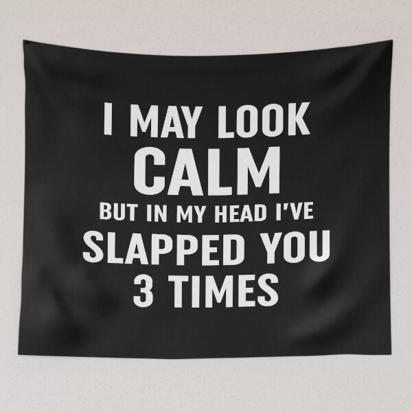 Item preview, I May Look Calm designed and sold by Moeez Javed.