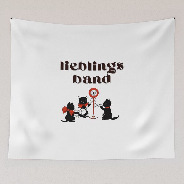 Item preview, Lieblingsband                 designed and sold by OctopussGardens.