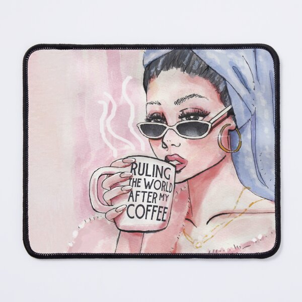 Item preview, Ruling The World After My Coffee designed and sold by florencethefool.