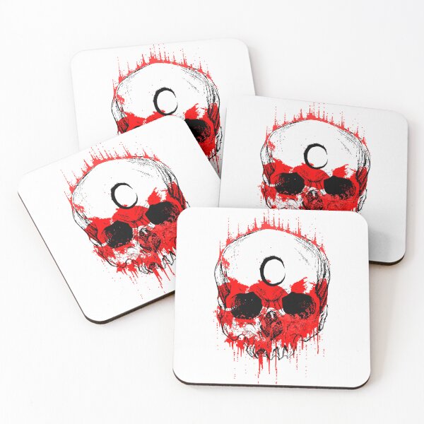 Item preview, skull-face designed and sold by sableak.