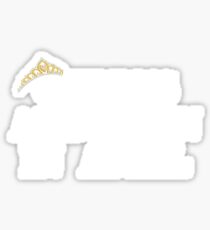 Queens Are Born In April T-Shirt Sticker