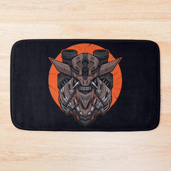 Item preview, Artistic Mecha Samurai Onimask - unique design designed and sold by Froyd Wess.