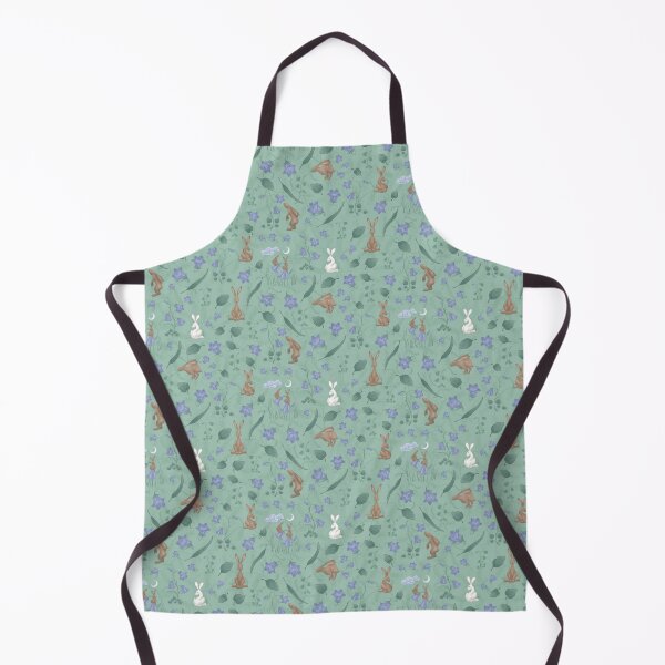 Mint hares and harebells Apron
