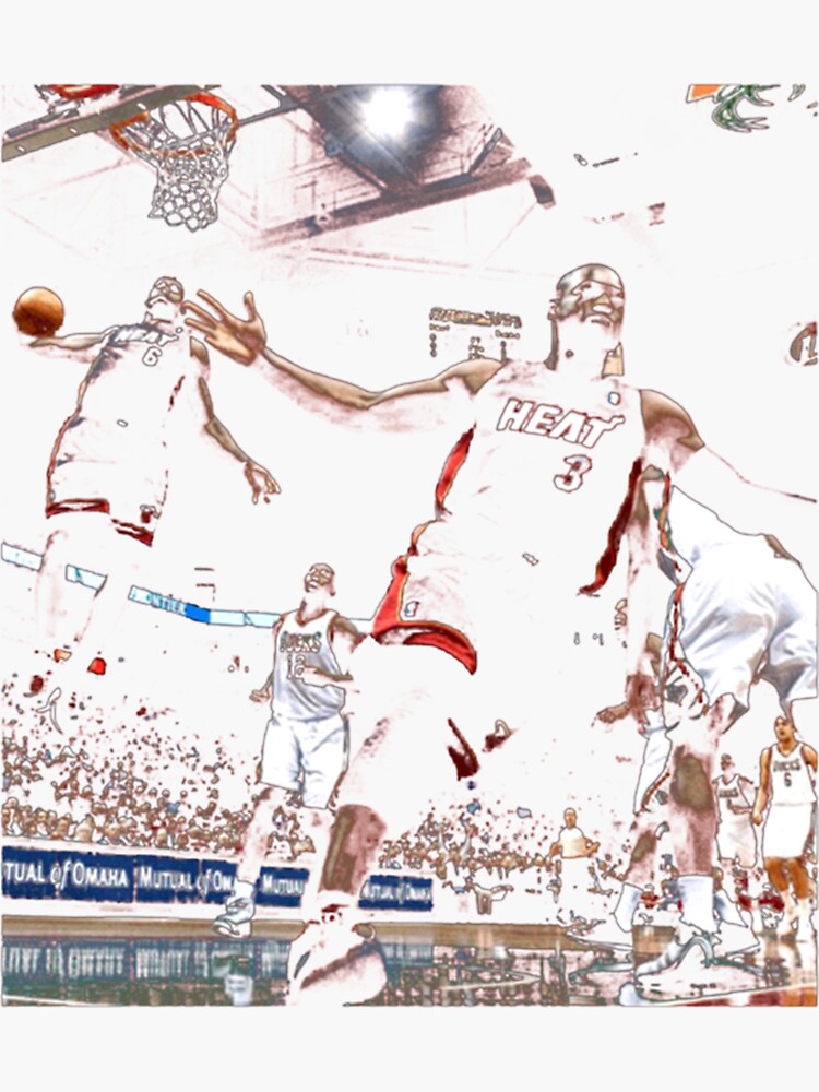 wade lebron picture dunk