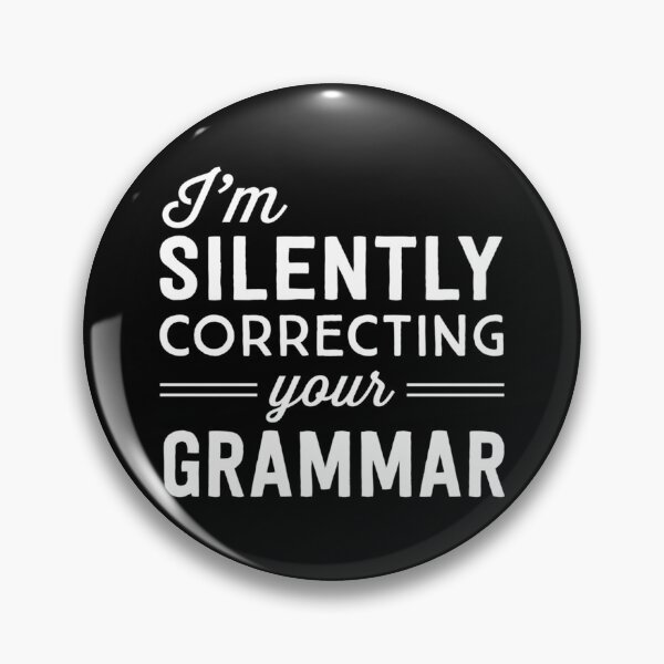 Item preview, I'm silently judging your grammar designed and sold by Anibal Davis.