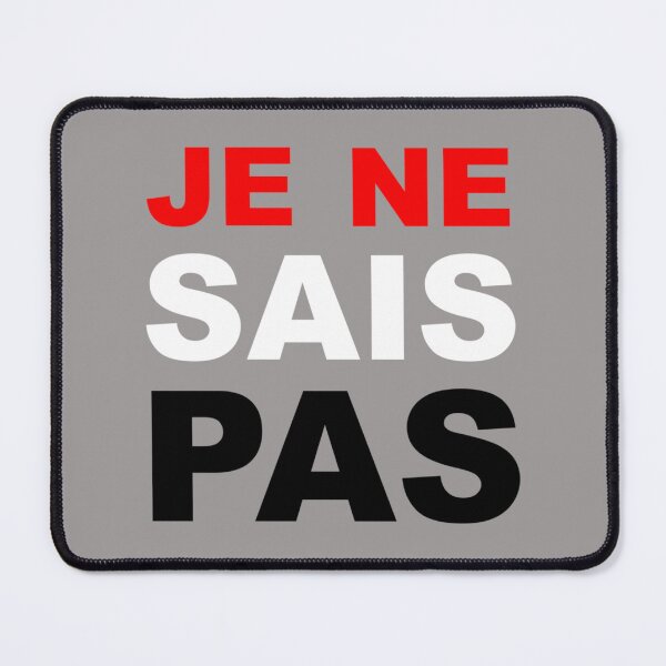 Item preview, Je Ne Sais Pas designed and sold by Anibal Davis.