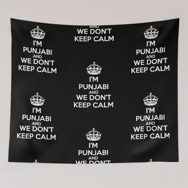 Item preview, I'm Punjabi And We Don't Keep Calm T-Shirt designed and sold by ravishdesigns.