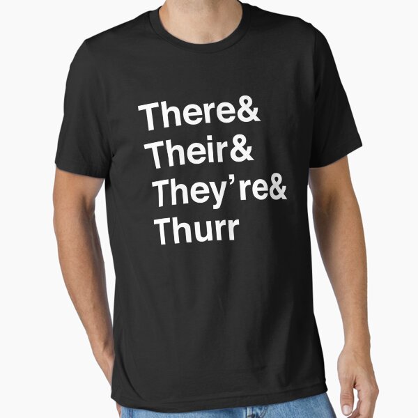 Item preview, There, Their, They're, and Thurr designed and sold by Anibal Davis.