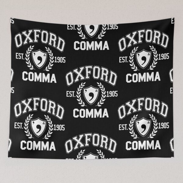 Item preview, Oxford Comma designed and sold by Anibal Davis.