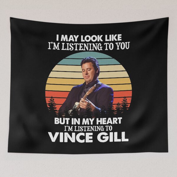 Item preview, Mens My Favorite I May Look Like I'M Listening To You Vince Gill Vintage Gift For Birthday designed and sold by Magnoliamitchel.