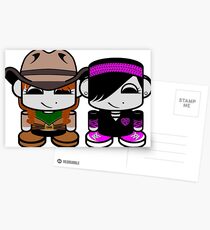 Jill & Emme Bass O'BABYBOT Toy Robot 1.0 Postcards