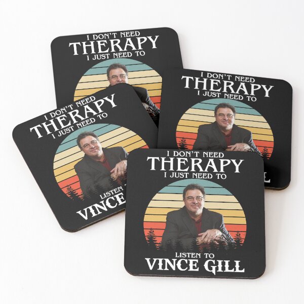 Item preview, Mens Womens I Don'T Need Therapy I Just Need To Listen To Vince Gill Gifts For Movie Fans designed and sold by Magnoliamitchel.