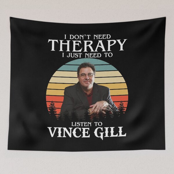 Item preview, Mens Womens I Don'T Need Therapy I Just Need To Listen To Vince Gill Gifts For Movie Fans designed and sold by Magnoliamitchel.