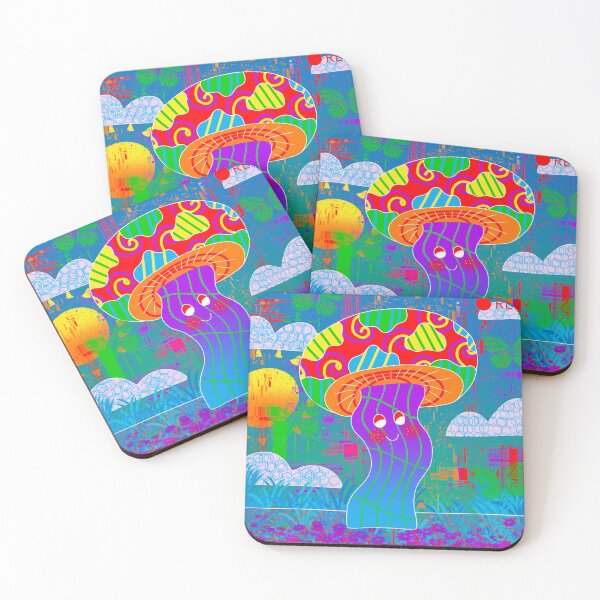 Artikelvorschau, Psychedelischer Pilz entworfen und verkauft von FarawayFifi.