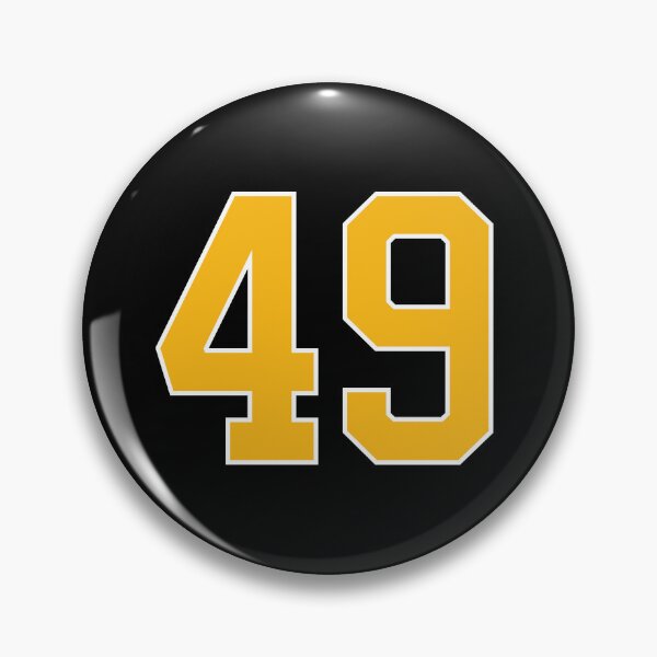 Item preview, Yellow Number 49 lucky sports jersey forty nine designed and sold by HeavyStyle.