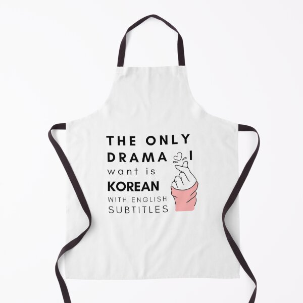 Item preview, The Only Drama I Want Is Korean With English Subtitles designed and sold by Anibal Davis.