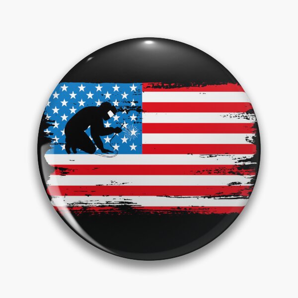 Item preview, American Welder Flag 4th of July Patriotic Welding designed and sold by abulfaruque.