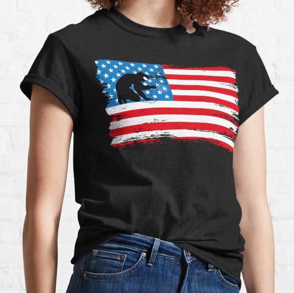 American Flag Welder New Men's Shirt Strong Labor Hard Workers Stylish Cool Tees 