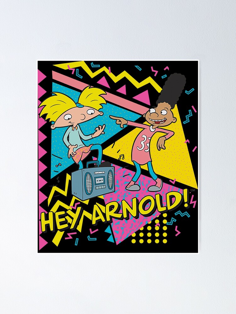 "Nickelodeon Nickelodeon Hey Arnold" Poster For Sale By Ieamorne ...