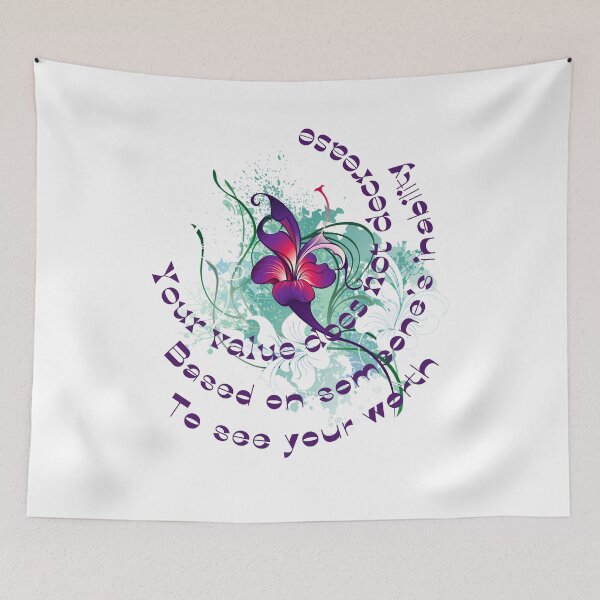 Item preview, Flower with positive toughts designed and sold by Twinmommy Store.