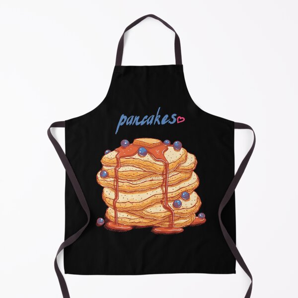 Item preview, blueberries pancakes hand drawn designed and sold by SherriK2360808.