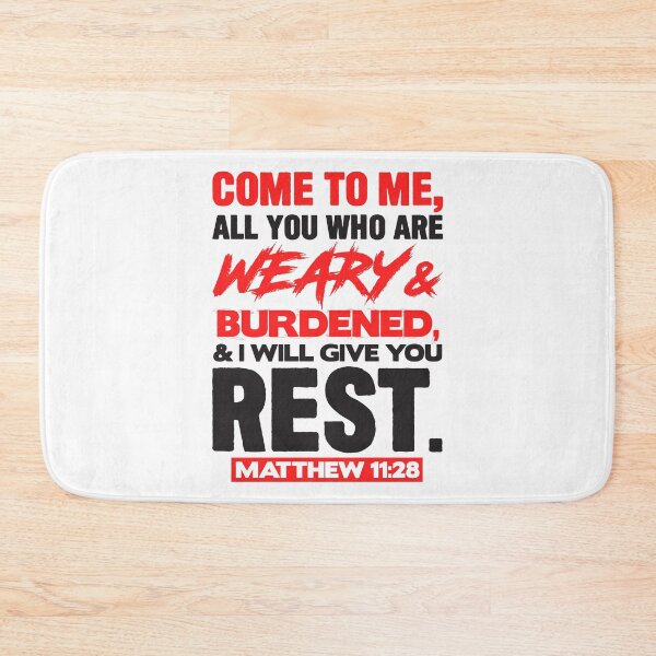 Item preview, Matthew 11:28 Come to Me designed and sold by plushism.