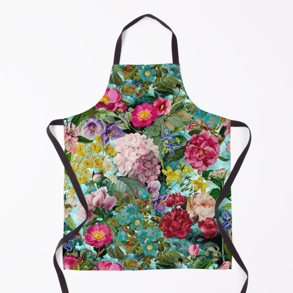 Artikelvorschau, Elegante Vintage Blumen lila Blumen und Rosen, botanisches Muster, Vintage Blumenillustration, Aqua Baby blau Blumen Design entworfen und verkauft von ZeinabTaha.