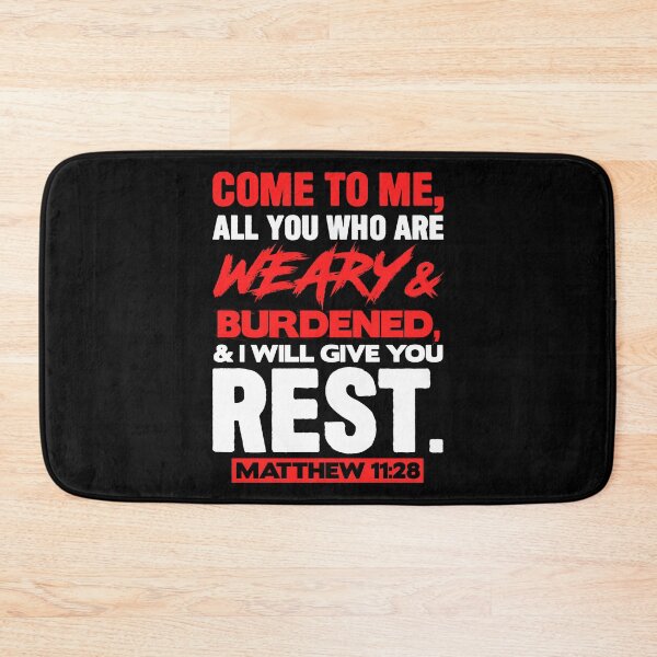Item preview, Matthew 11:28 Come to Me designed and sold by plushism.